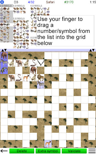 Number Fit Puzzle - Gameplay image of android game