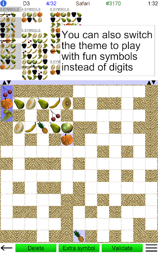 Number Fit Puzzle - Gameplay image of android game