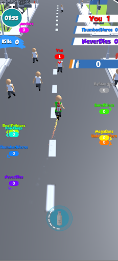 Crowd Rush City 2021 - Gameplay image of android game
