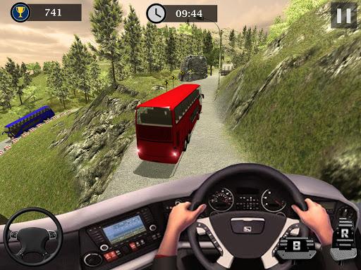 Uphill Off Road Bus Driving Simulator - Bus Games - عکس بازی موبایلی اندروید