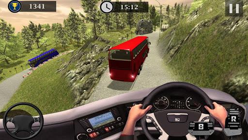 Uphill Off Road Bus Driving Simulator - Bus Games - عکس بازی موبایلی اندروید