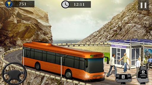 Uphill Off Road Bus Driving Simulator - Bus Games - عکس بازی موبایلی اندروید