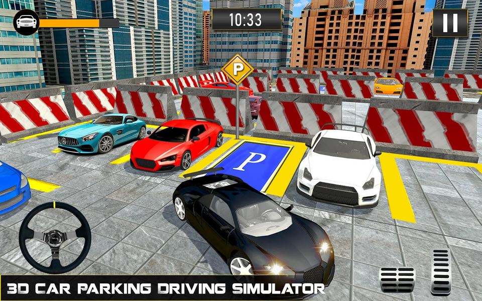 Parking Simulator - Reverse Ca - Gameplay image of android game