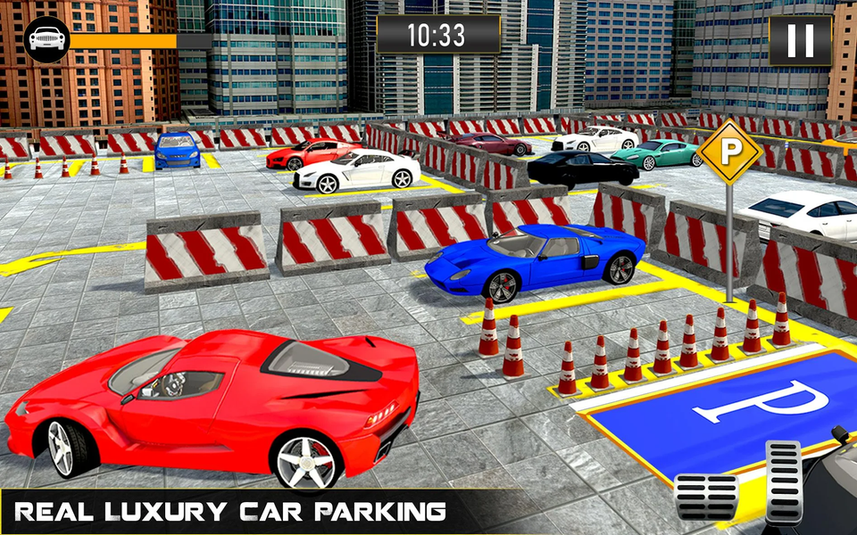 Parking Simulator - Reverse Ca - Gameplay image of android game