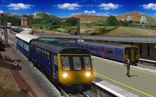 Indian Train Simulator 2018 Tr - Gameplay image of android game