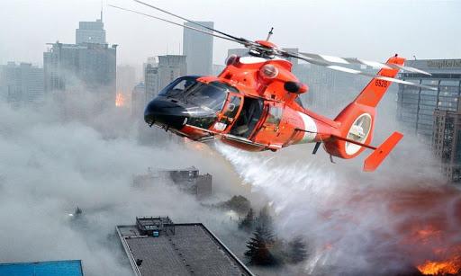 911 Helicopter Ambulance emergency Rescue Game 3D - Gameplay image of android game