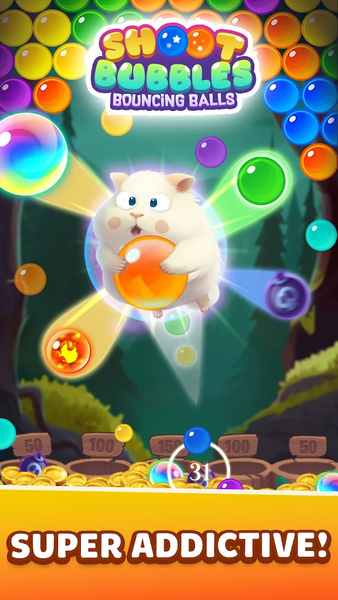 Shoot Bubbles: Bouncing Balls - عکس بازی موبایلی اندروید