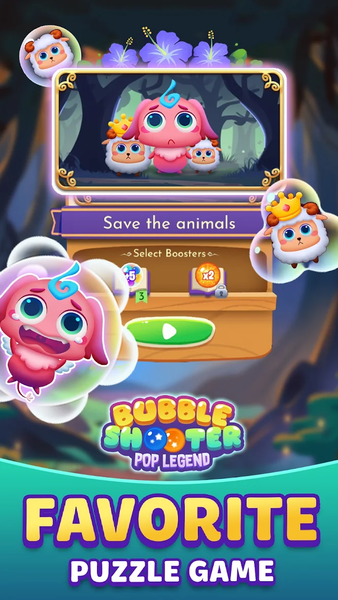 Bubble Shooter Pop Legend - عکس بازی موبایلی اندروید