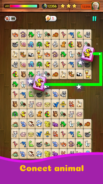 Onet X Connect Matched Animal - عکس بازی موبایلی اندروید