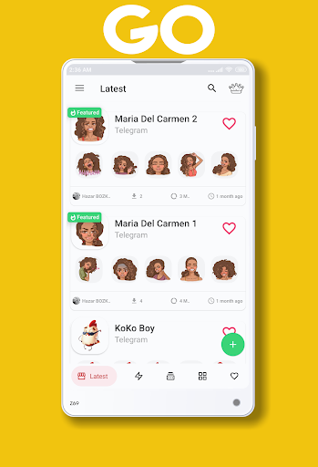 StickerGO - WAStickerApp - Image screenshot of android app