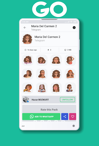StickerGO - WAStickerApp - Image screenshot of android app