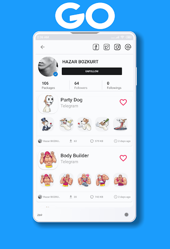 StickerGO - WAStickerApp - Image screenshot of android app