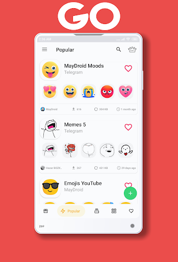 StickerGO - WAStickerApp - Image screenshot of android app