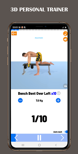 Dumbbell Home - Gym Workout - عکس برنامه موبایلی اندروید