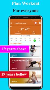 Height Increase Exercise - Workout height increase - عکس برنامه موبایلی اندروید