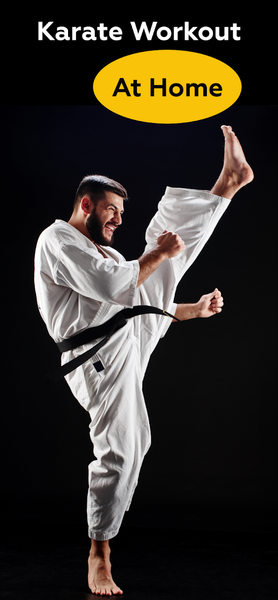 Karate Workout At Home - Image screenshot of android app
