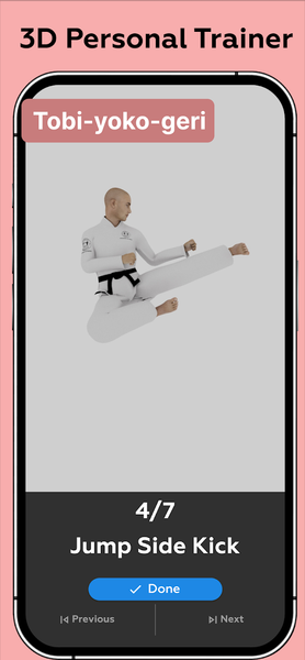 Karate Workout At Home - Image screenshot of android app
