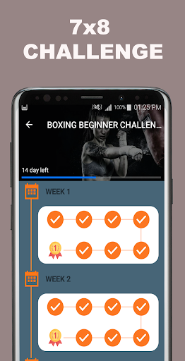 Kickboxing fitness Trainer - عکس برنامه موبایلی اندروید