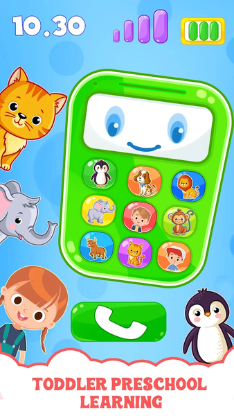 Baby Games Baby Phone for Kids - عکس بازی موبایلی اندروید