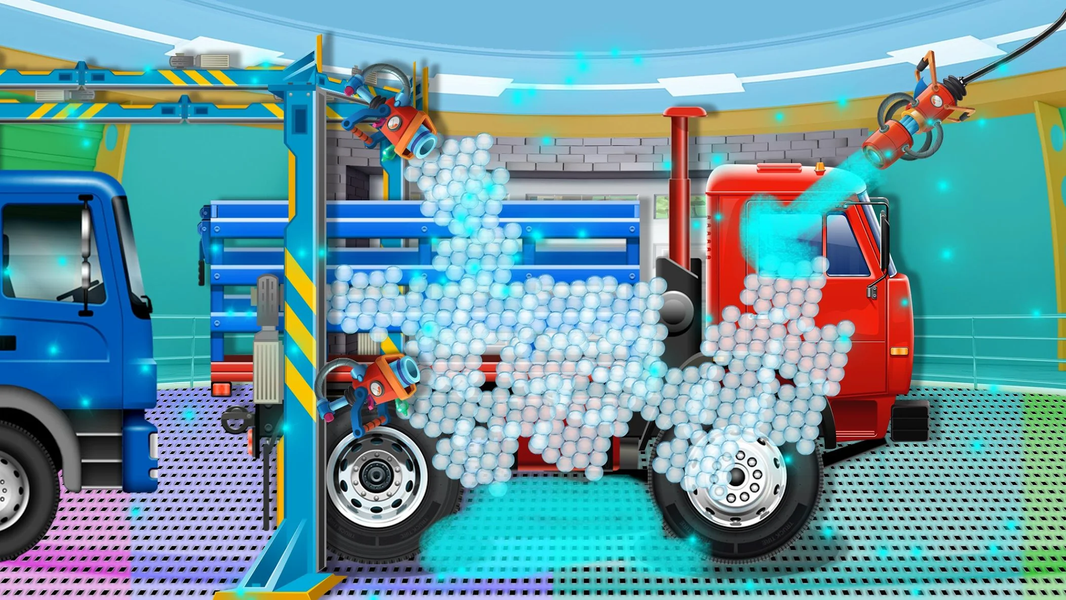 Truck Games for build a house - عکس بازی موبایلی اندروید
