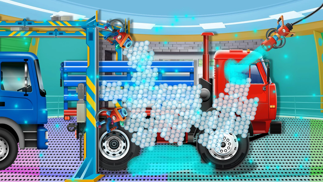 Truck Games for build a house - عکس بازی موبایلی اندروید
