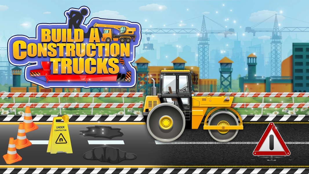 Truck Games for build a house - عکس بازی موبایلی اندروید