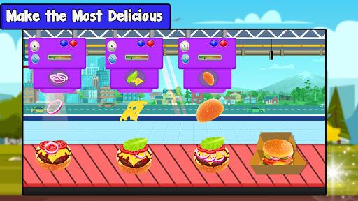 Burger Cooking Factory: Kitchen Chef Game - Gameplay image of android game