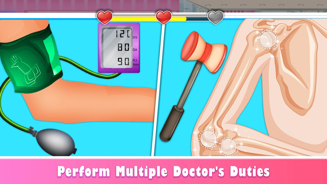My Hospital Town Learn & Care - Gameplay image of android game