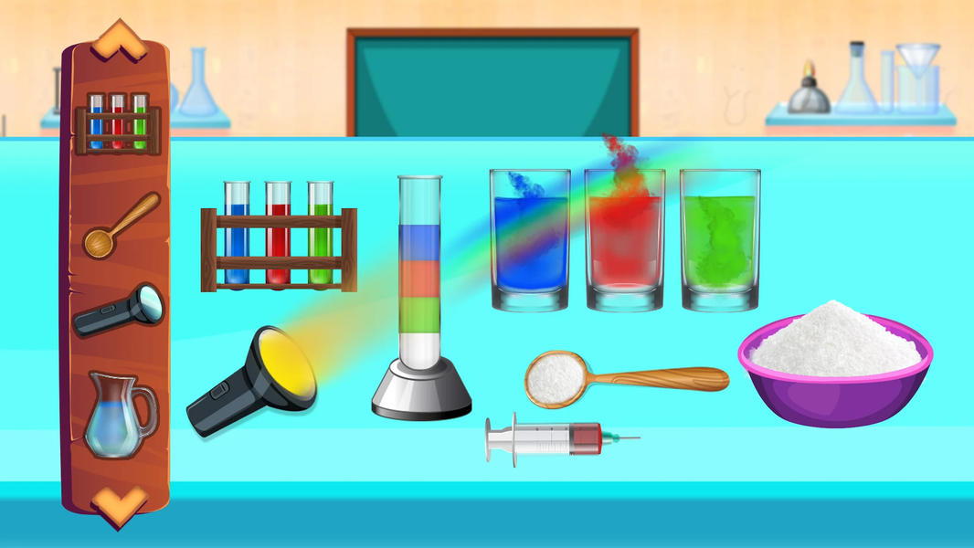 Girls High School Science Lab - عکس بازی موبایلی اندروید
