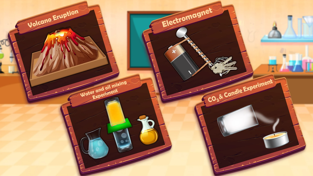 Girls High School Science Lab - عکس بازی موبایلی اندروید