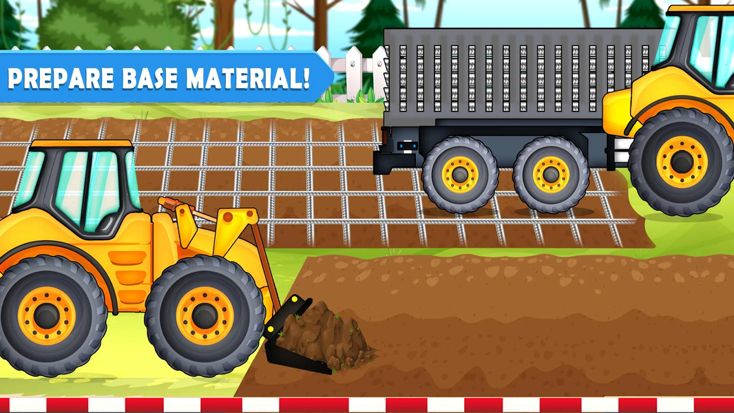 Home Construction Truck Game - Gameplay image of android game