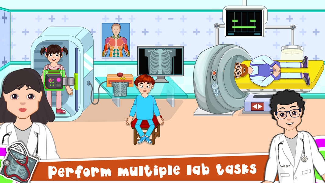 Pretend City Hospital Life - Gameplay image of android game