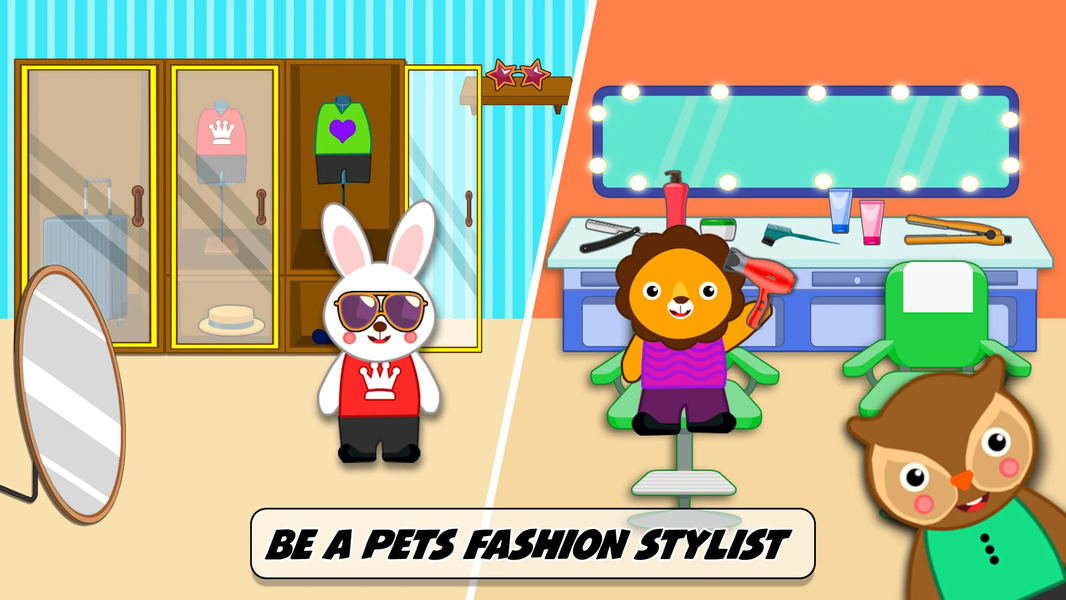 My Pet Daycare: Animal Shelter - عکس بازی موبایلی اندروید