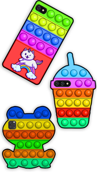 Phone Case Bubble Pop it - Gameplay image of android game