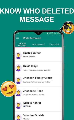WhatsRemoved -WA Message Saver - عکس برنامه موبایلی اندروید