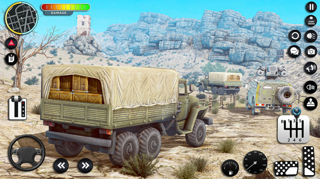 US Army Transport Truck Games - عکس بازی موبایلی اندروید