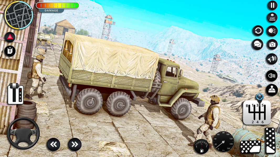 US Army Transport Truck Games - عکس بازی موبایلی اندروید