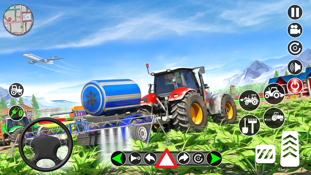 Indian Tractor - Farming Games - عکس بازی موبایلی اندروید