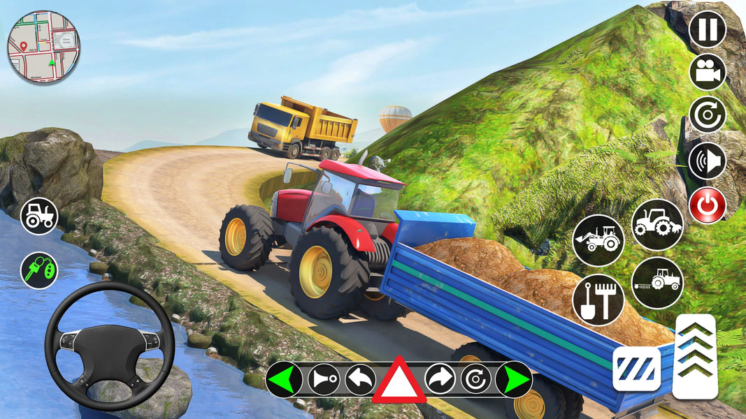 Indian Tractor - Farming Games - عکس بازی موبایلی اندروید