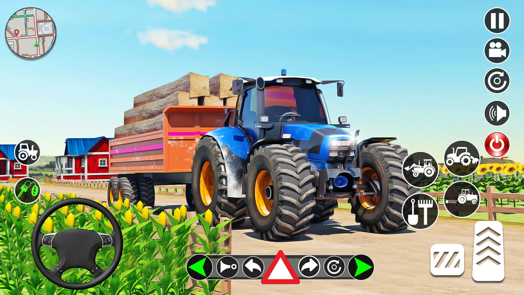 Indian Tractor - Farming Games - عکس بازی موبایلی اندروید