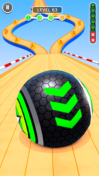 Ball Race 3d - Ball Games - Gameplay image of android game