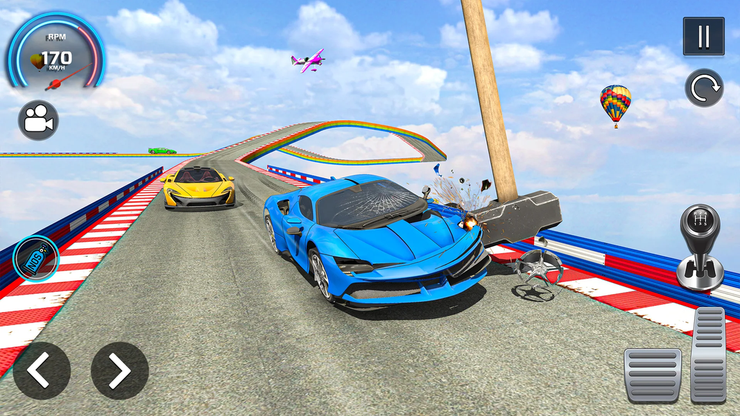 Mega Crashes - Car Crash Game - Gameplay image of android game