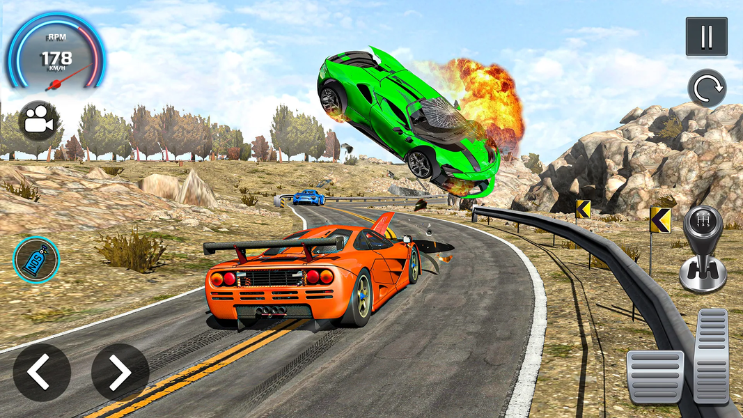 Mega Crashes - Car Crash Games - عکس بازی موبایلی اندروید
