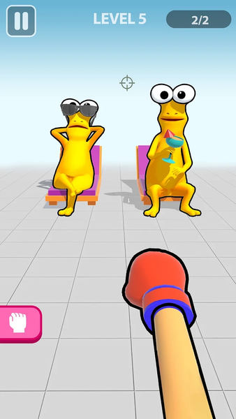 Super Punches Annoying Action - Gameplay image of android game