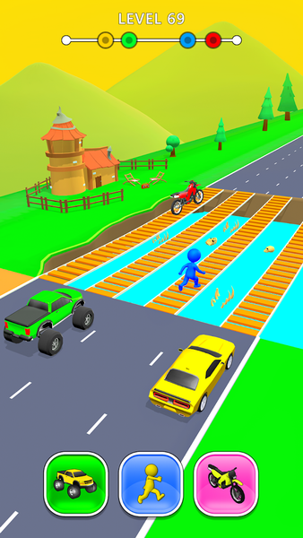 Shape Twister - Race Games - عکس بازی موبایلی اندروید