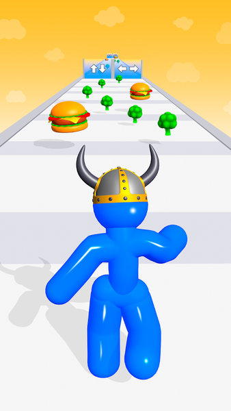 Tall King - Running Man Games - Gameplay image of android game