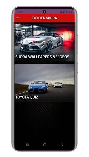 Toyota Supra Wallpapers 4K - Image screenshot of android app