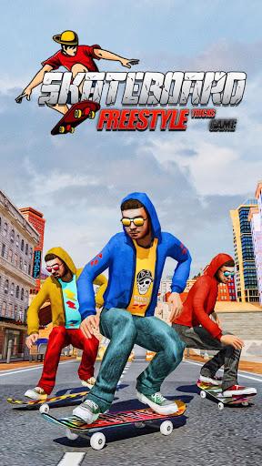 Skateboard Freestyle Tricks Game - عکس بازی موبایلی اندروید
