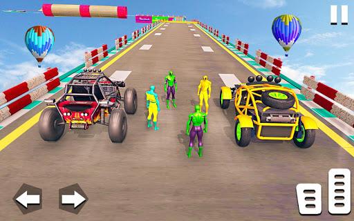 Superhero Buggy GT Mega Ramp Stunts Free - Image screenshot of android app