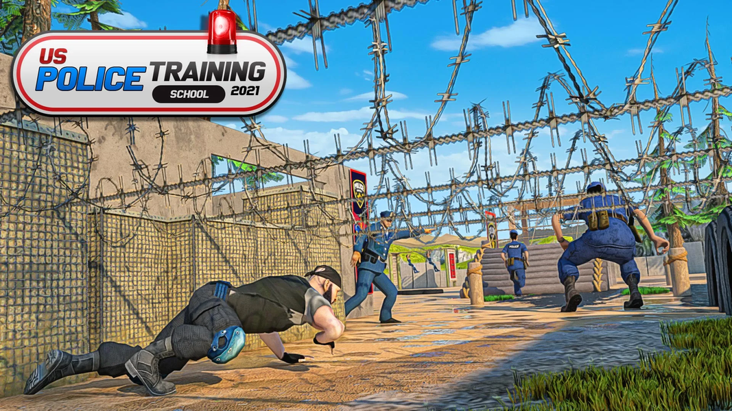 US  Police  Training  School - Gameplay image of android game